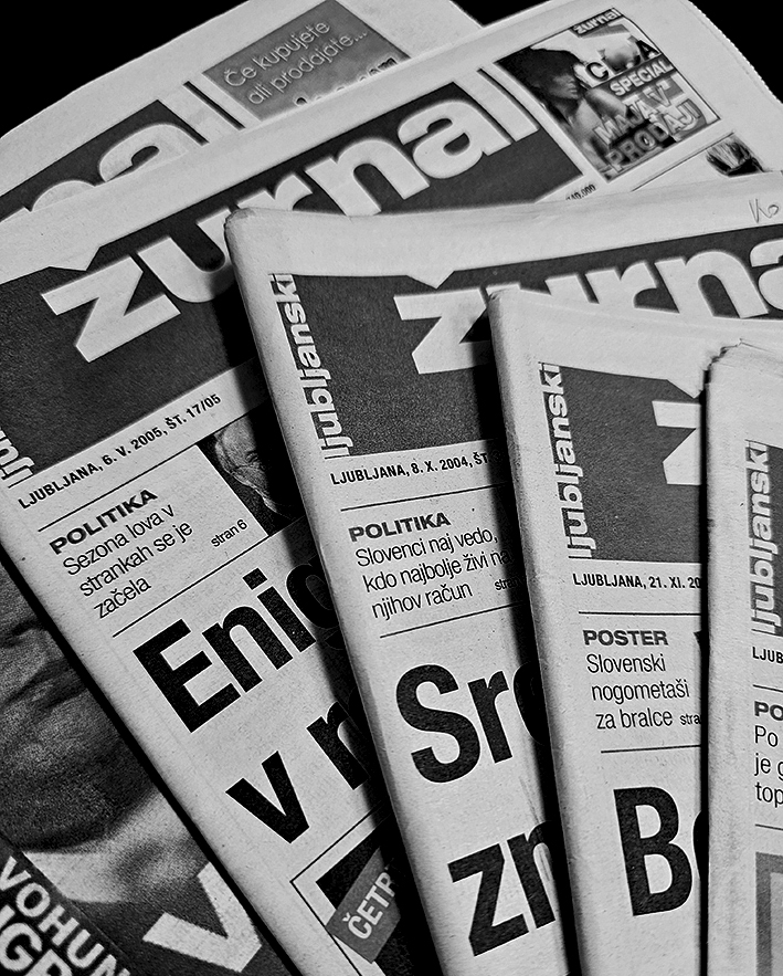 vizualna identiteta ter celostna grafična podoba časopisa Žurnal